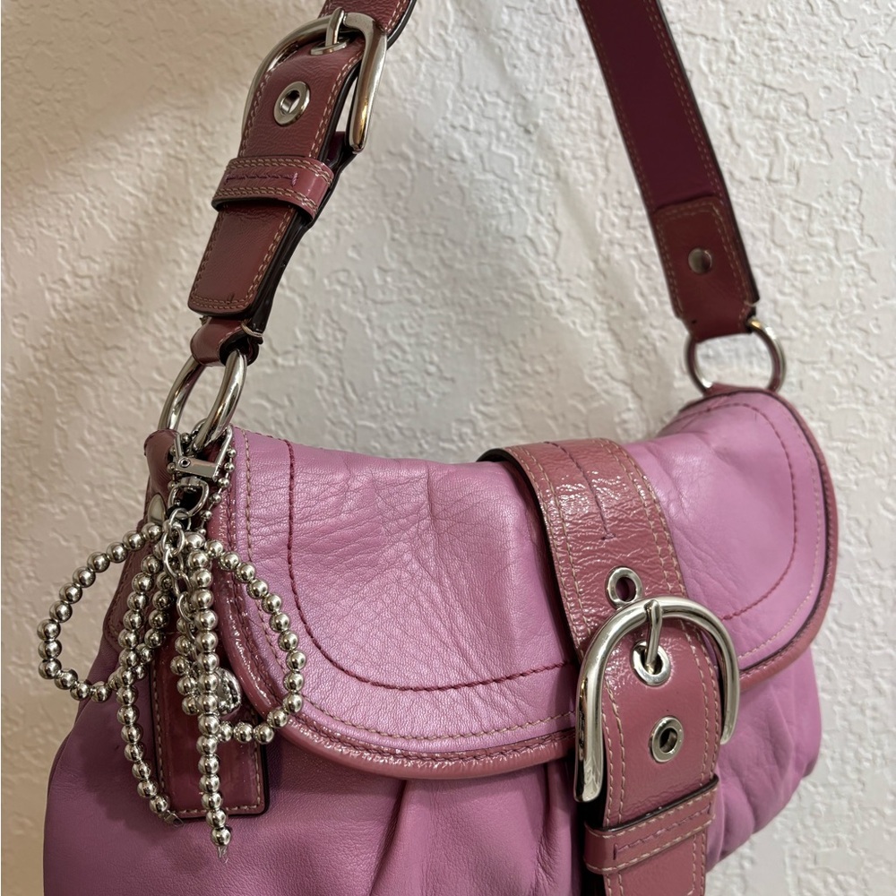 Pink/Purple Rare Coach SoHo